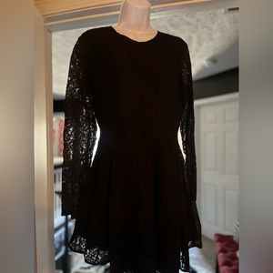 Lace mini dress